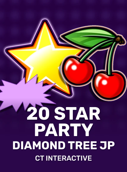 20 Star Party Diamond Tree JP game tile